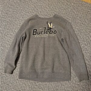 Burlebo Charcoal Fleece Sweatshirt